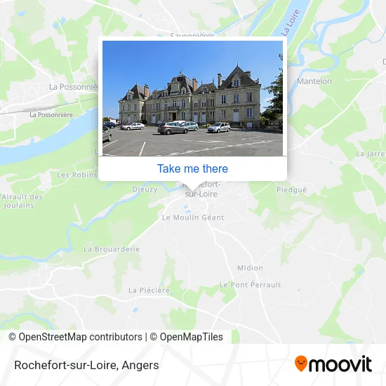 Rochefort-sur-Loire map