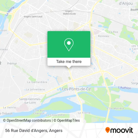 56 Rue David d'Angers map