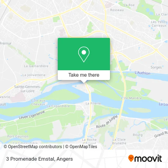 3 Promenade Emstal map