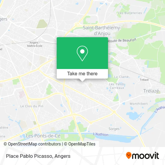 Place Pablo Picasso map