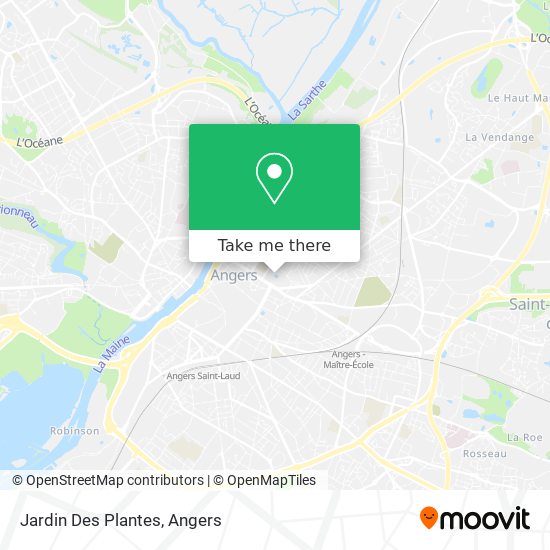 Jardin Des Plantes map