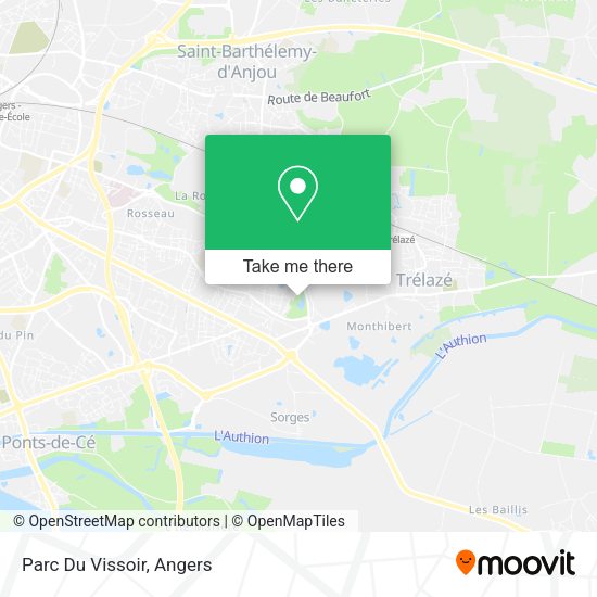 Parc Du Vissoir map