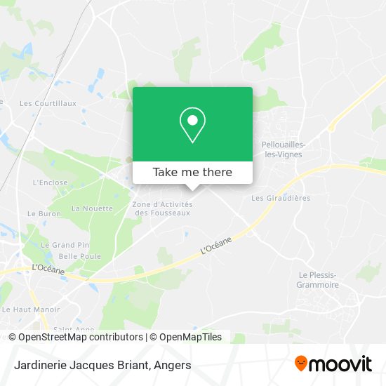 Jardinerie Jacques Briant map