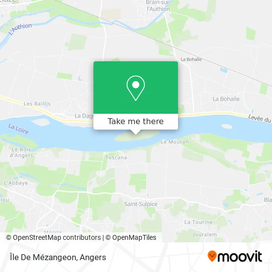 Île De Mézangeon map
