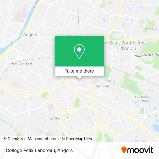 Collège Félix Landreau map