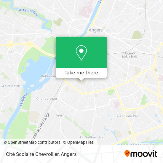 Cité Scolaire Chevrollier map