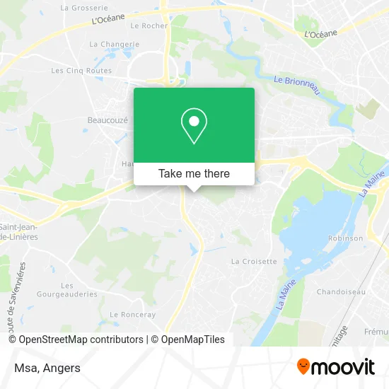 Msa map