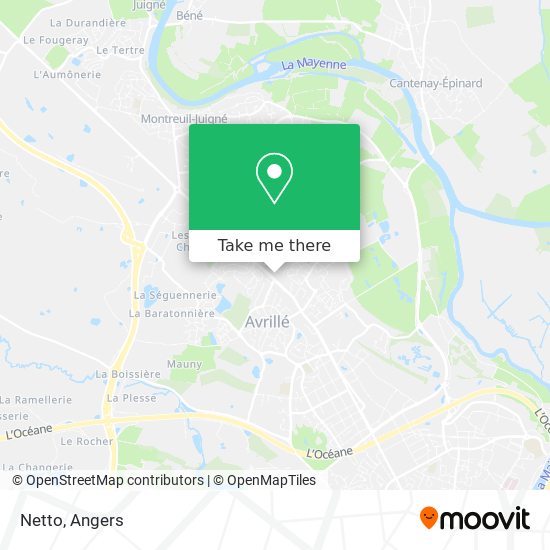 Netto map