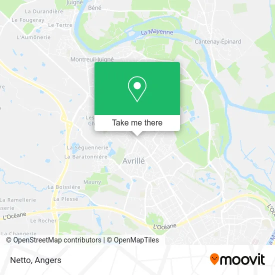 Netto map