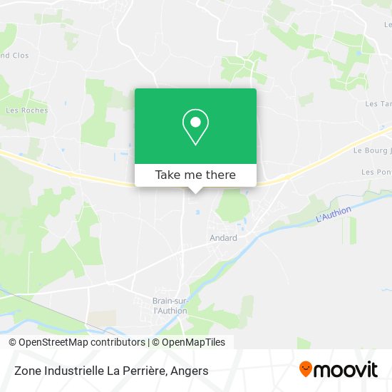Zone Industrielle La Perrière map