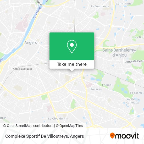 Complexe Sportif De Villoutreys map