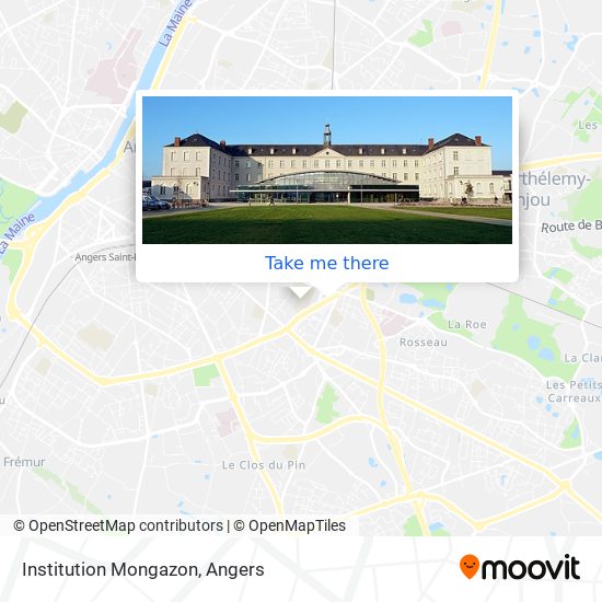 Institution Mongazon map