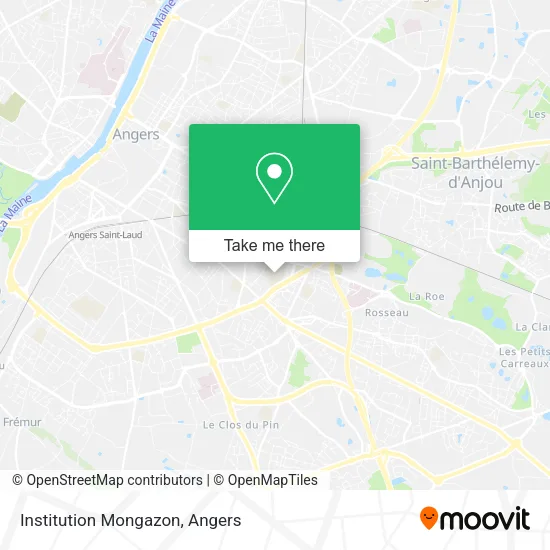 Institution Mongazon map