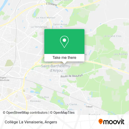 Collège La Venaiserie map