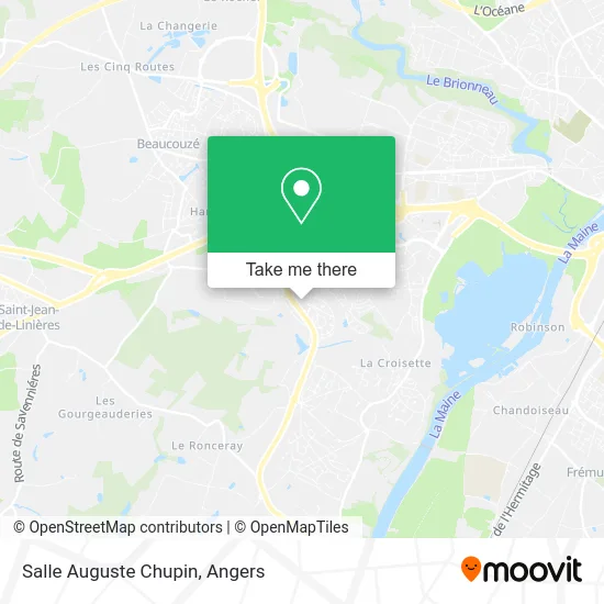 Salle Auguste Chupin map