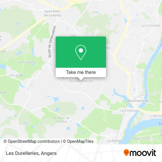 Les Durelleries map