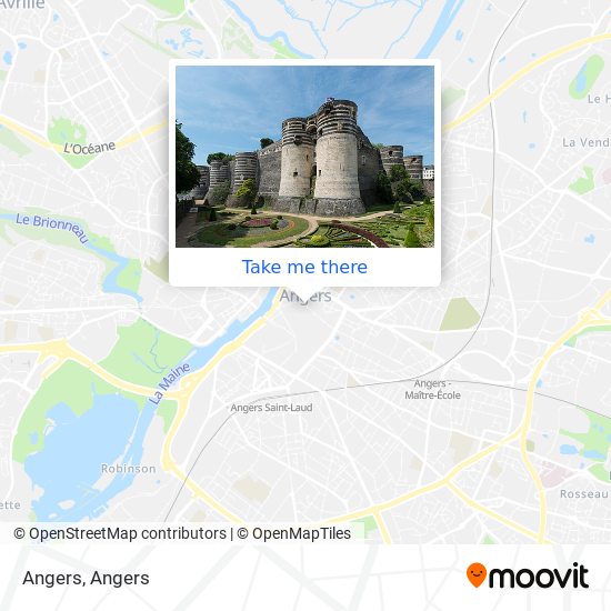 Angers map