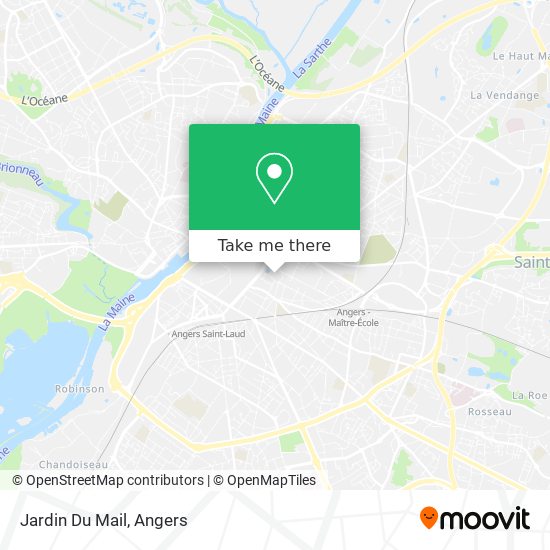 Mapa Jardin Du Mail