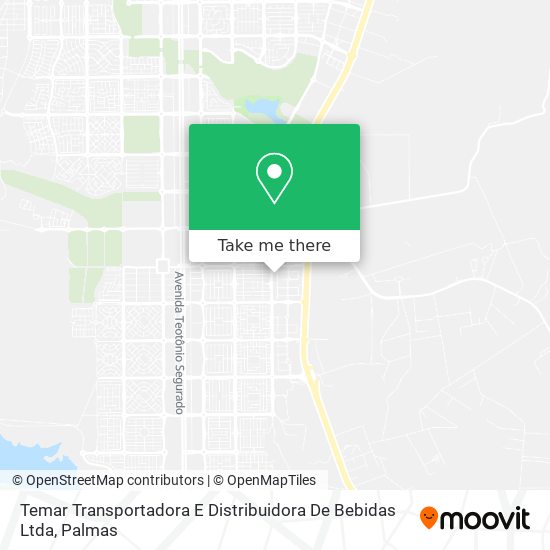 Temar Transportadora E Distribuidora De Bebidas Ltda map