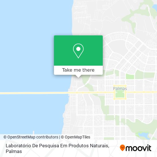 Laboratório De Pesquisa Em Produtos Naturais map