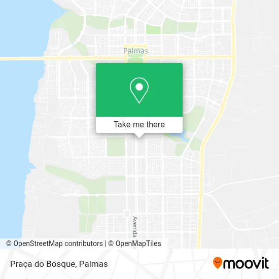 Praça do Bosque map