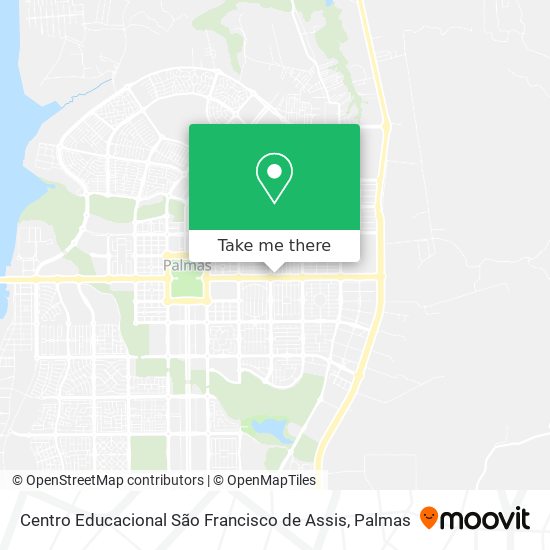 Centro Educacional São Francisco de Assis map