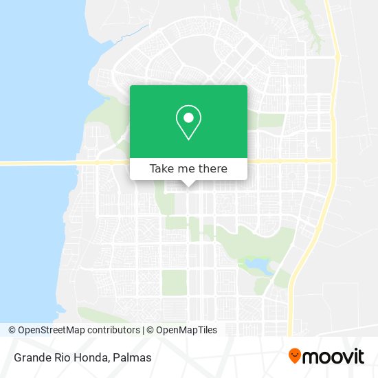 Mapa Grande Rio Honda