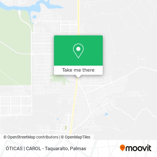 ÓTICAS | CAROL - Taquaralto map