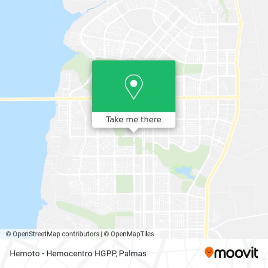 Mapa Hemoto - Hemocentro HGPP
