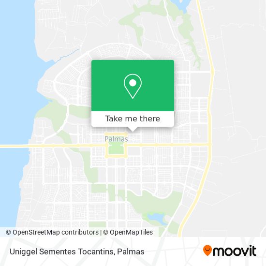 Uniggel Sementes Tocantins map