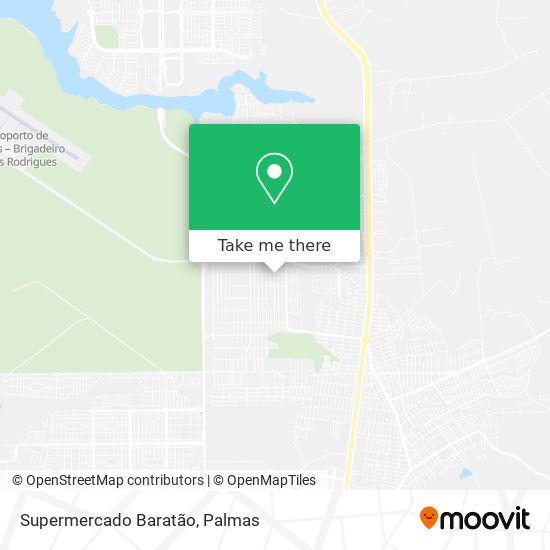 Mapa Supermercado Baratão