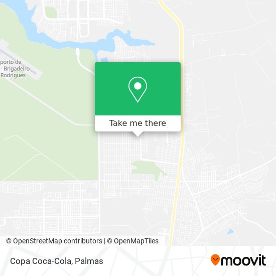 Copa Coca-Cola map