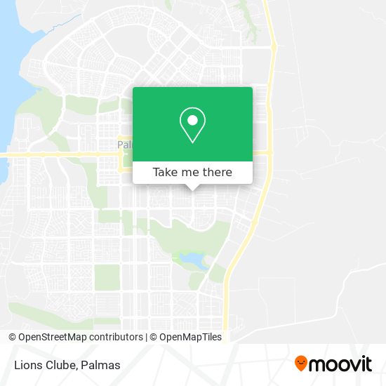 Lions Clube map