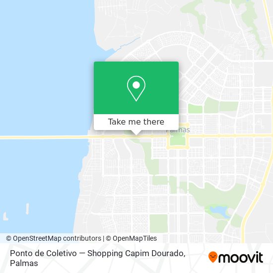 Ponto de Coletivo — Shopping Capim Dourado map