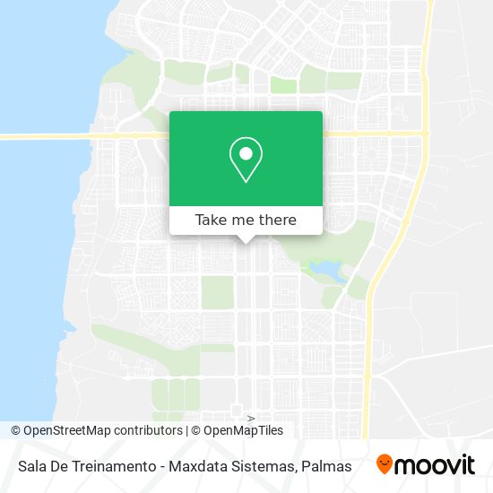 Sala De Treinamento - Maxdata Sistemas map