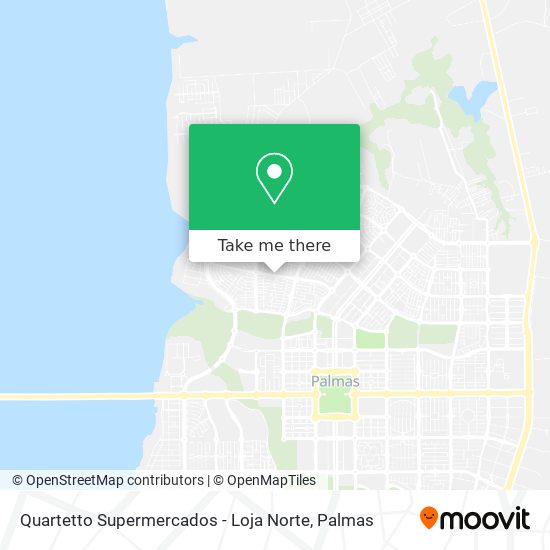 Quartetto Supermercados - Loja Norte map