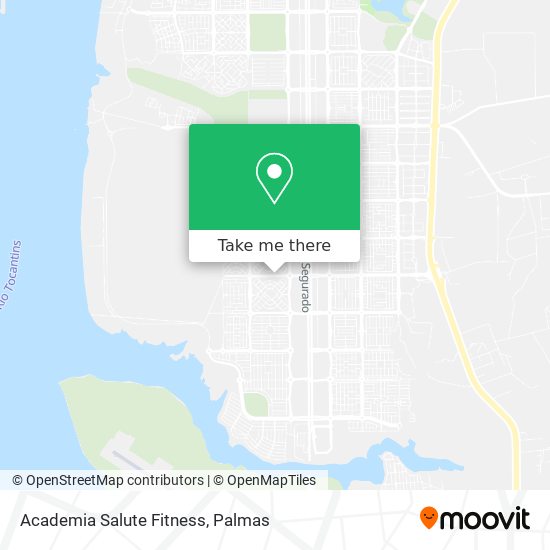 Academia Salute Fitness map