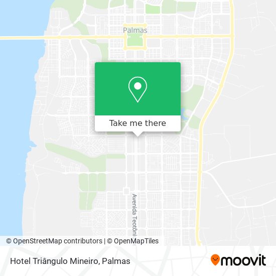 Hotel Triângulo Mineiro map