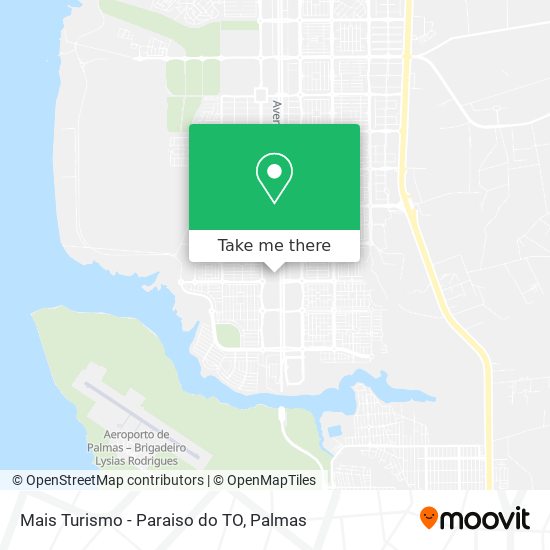 Mais Turismo - Paraiso do TO map