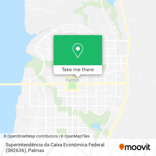 Superintendência da Caixa Econômica Federal (SR2636) map
