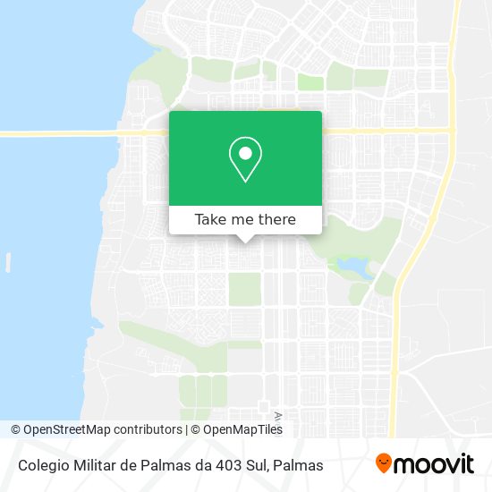 Colegio Militar de Palmas da 403 Sul map