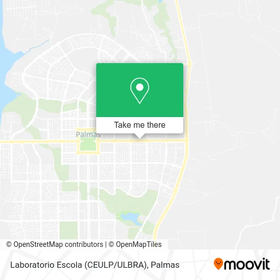 Laboratorio Escola (CEULP / ULBRA) map