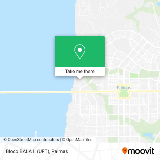 Bloco BALA II (UFT) map