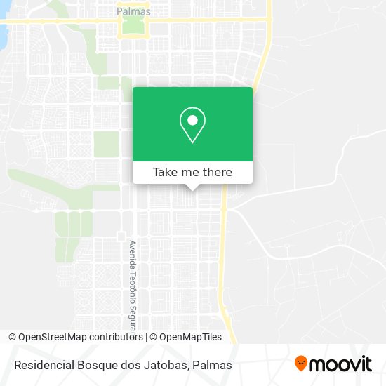 Residencial Bosque dos Jatobas map