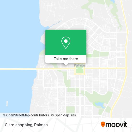 Claro shopping map