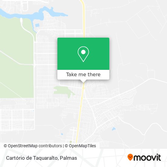 Cartório de Taquaralto map