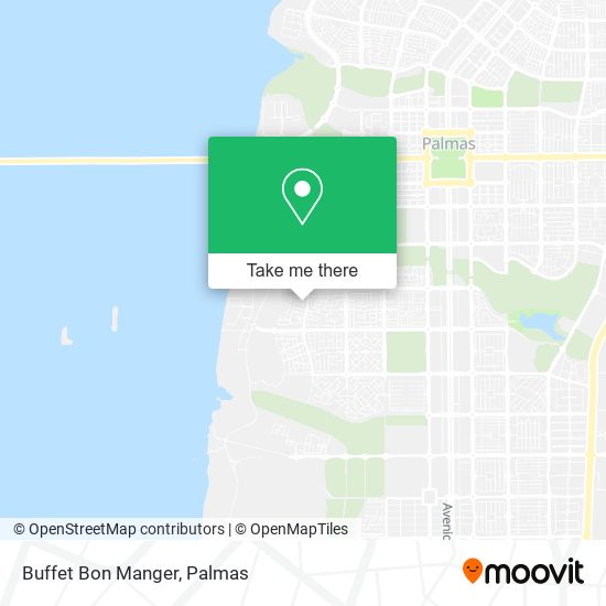 Buffet Bon Manger map
