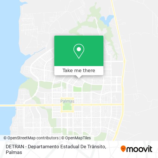 DETRAN - Departamento Estadual De Trânsito map