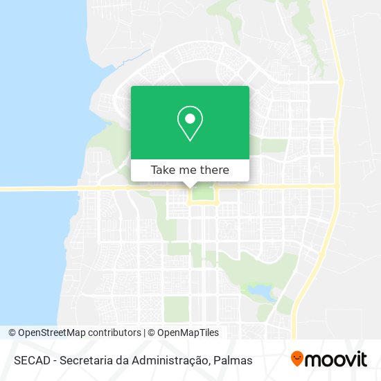 SECAD - Secretaria da Administração map