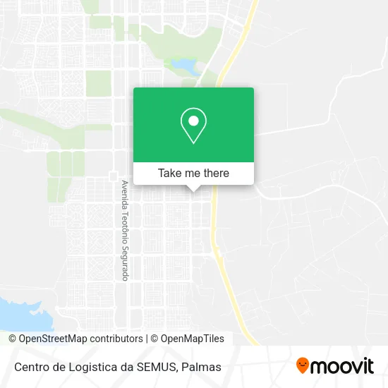 Centro de Logistica da SEMUS map